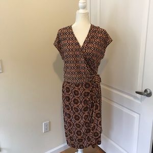 Maggy London Plus Size Pattern Jersey Dress sx 1x